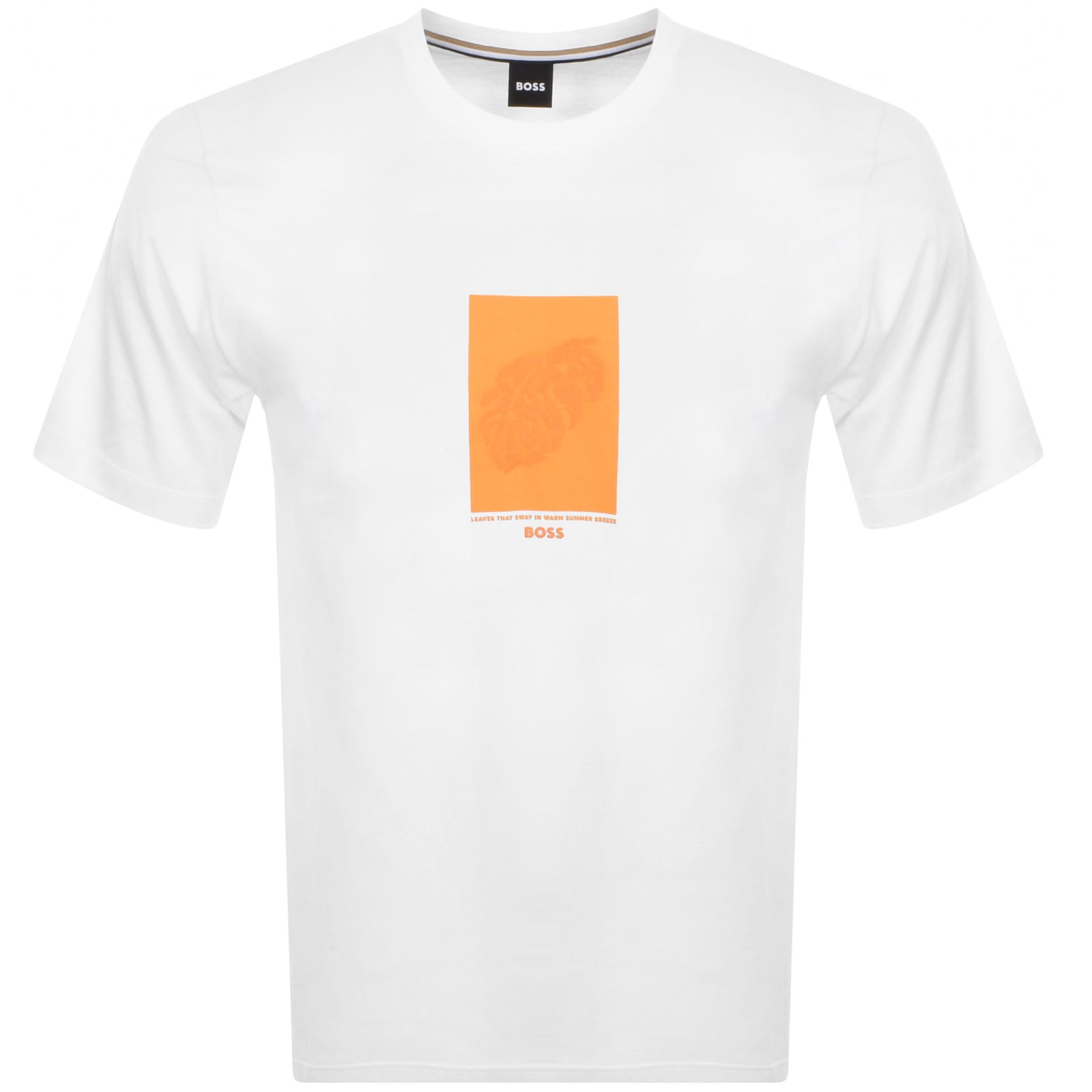 BOSS Tessin 88 T Shirt White | Mainline Menswear United States