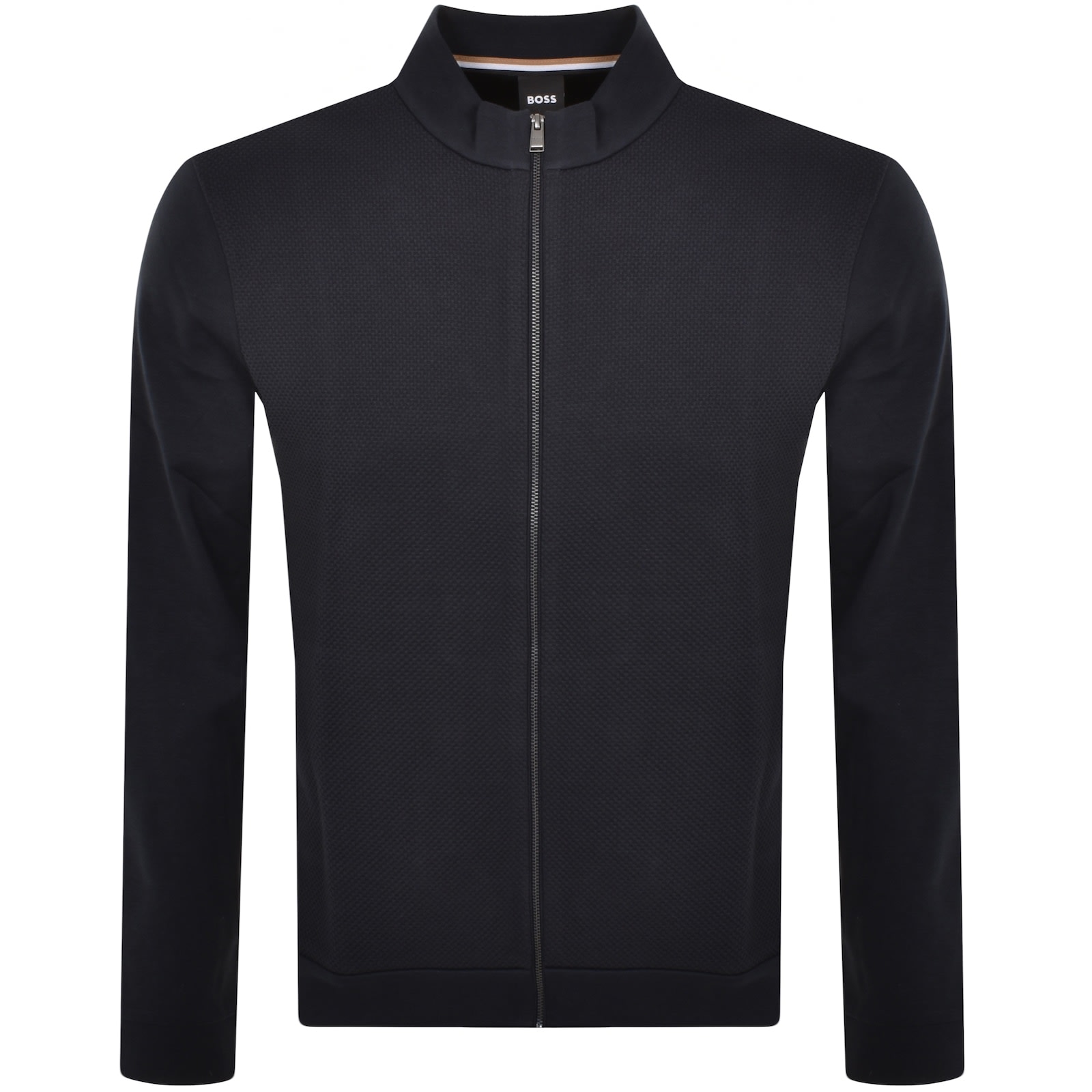 BOSS Skiles 43 Full Zip Sweatshirt Navy Mainline Menswear