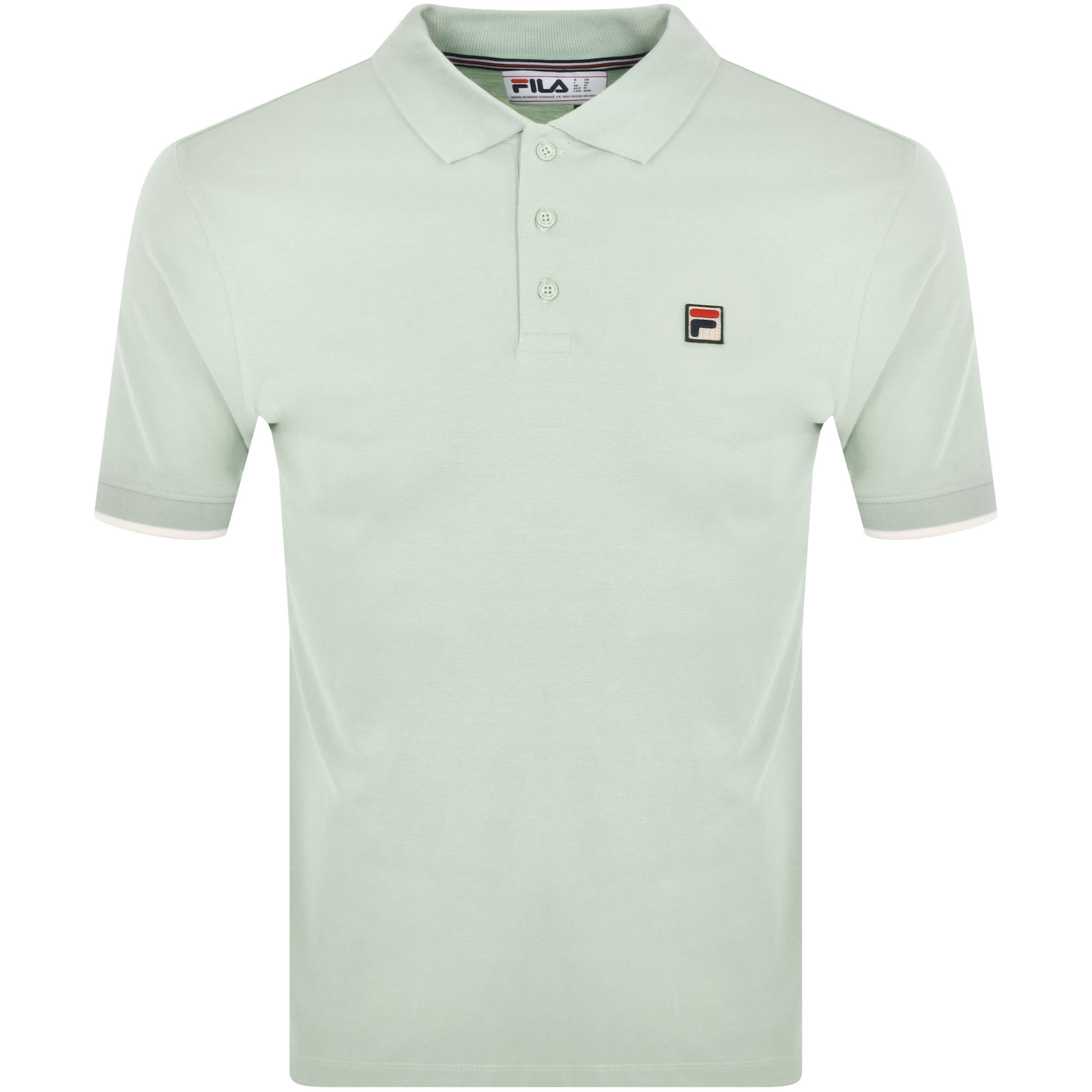 Fila white polo shirt top