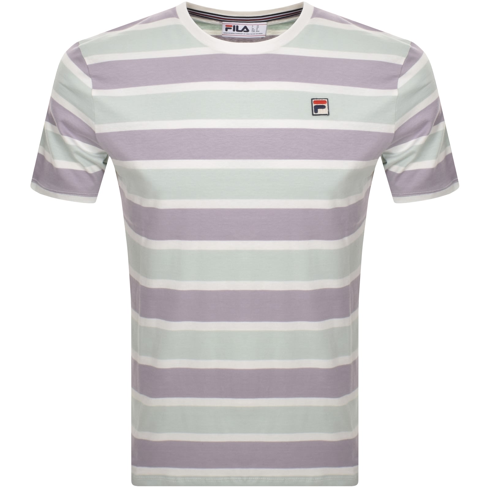 Fila t shirt striped shop
