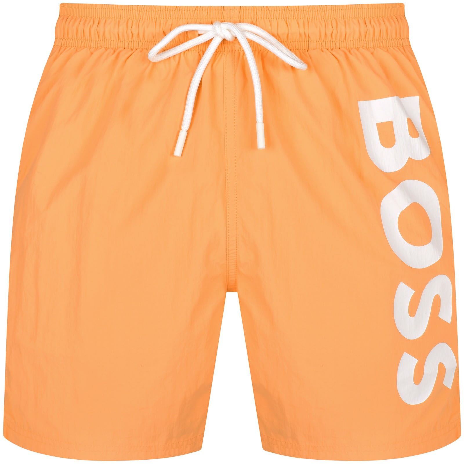 Orange boss shorts deals