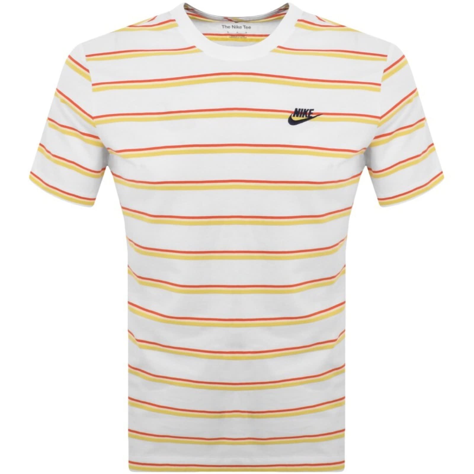 Striped nike t shirt cheap
