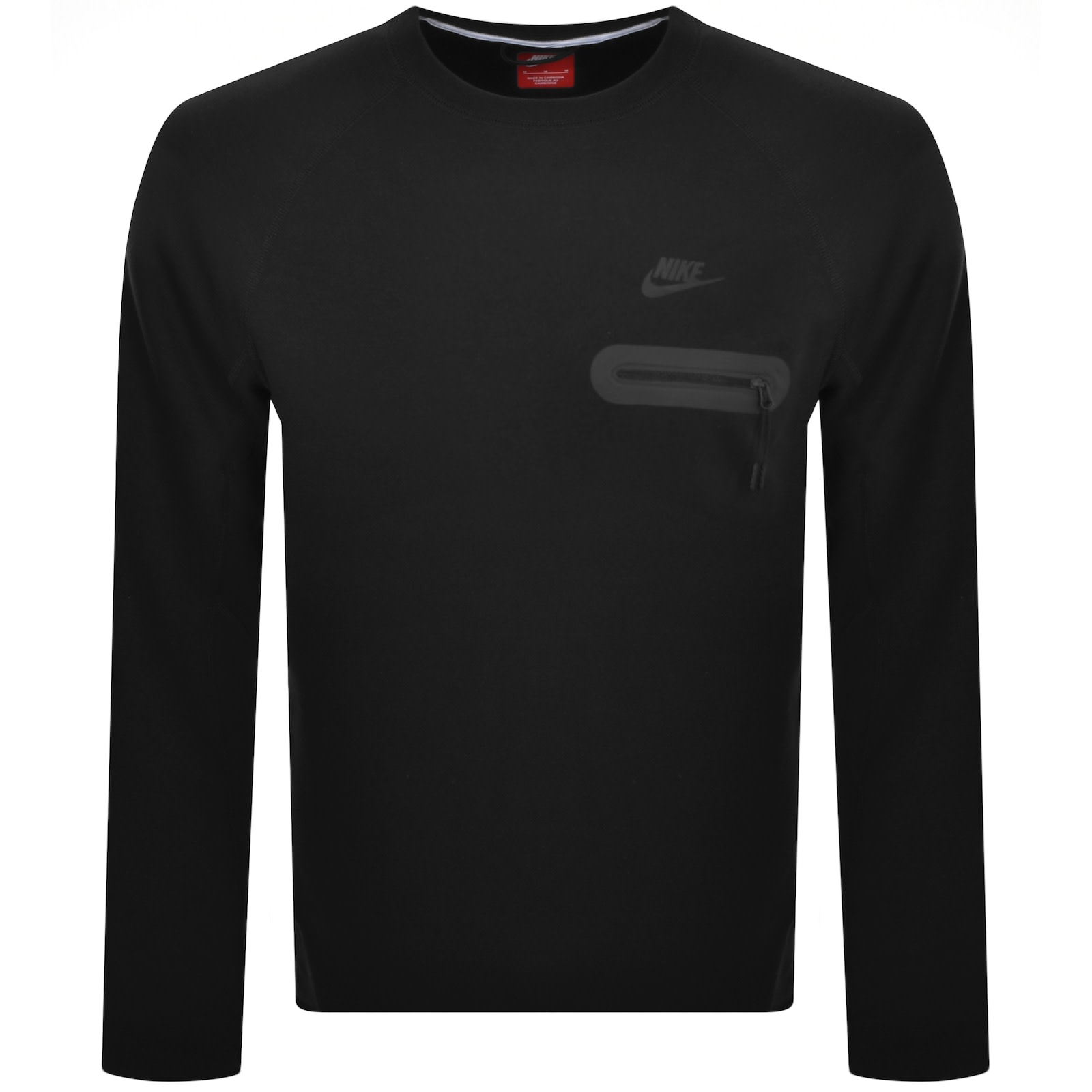 Black nike tech sweater best sale