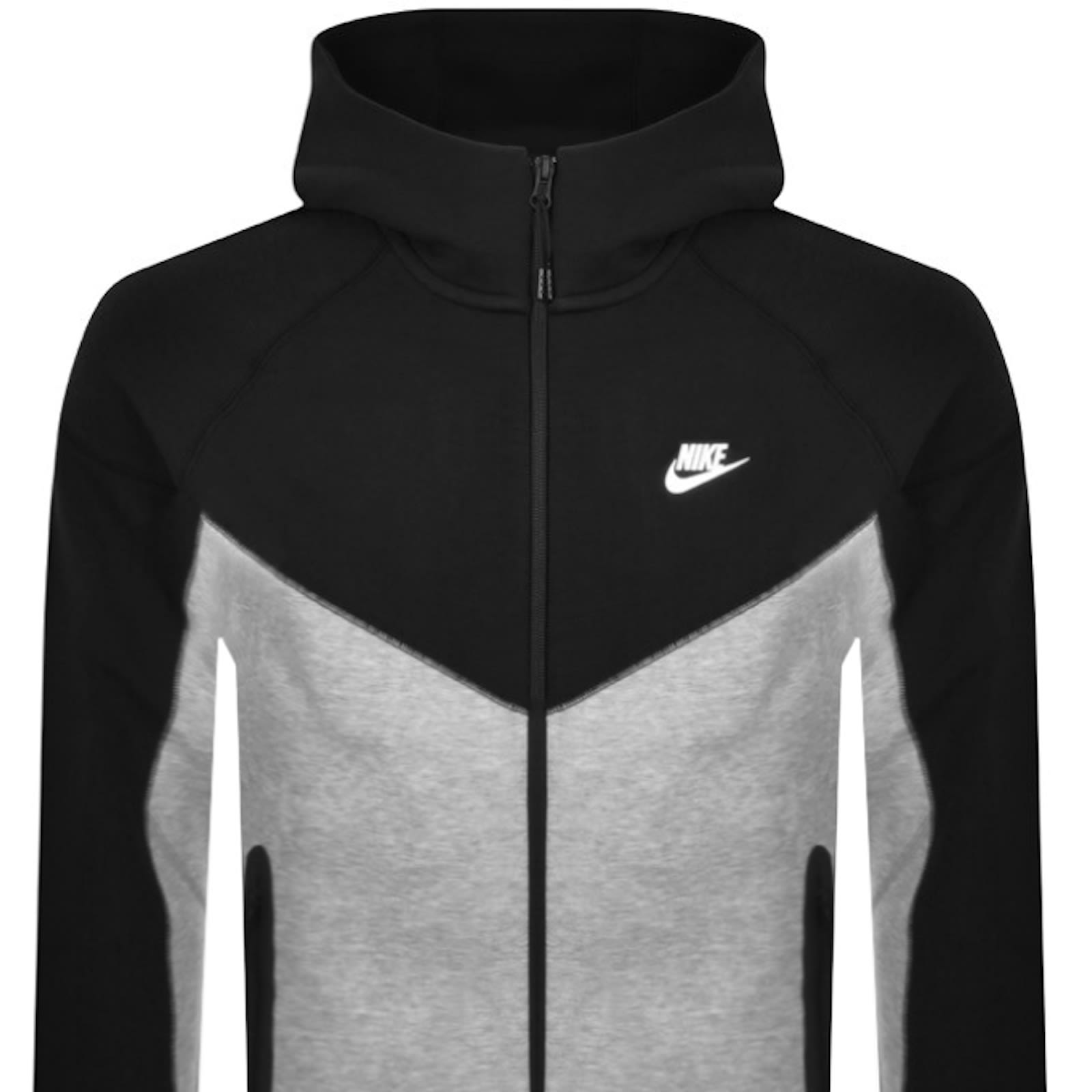 Nike Sportswear Tech Full Zip Hoodie Grey