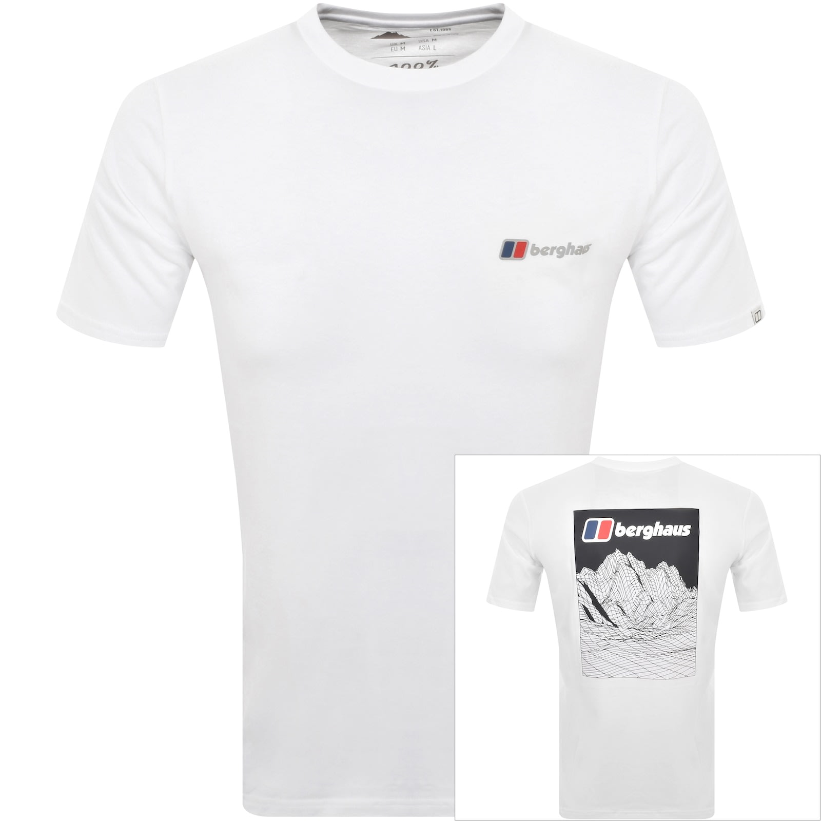 berghaus corporate logo t shirt