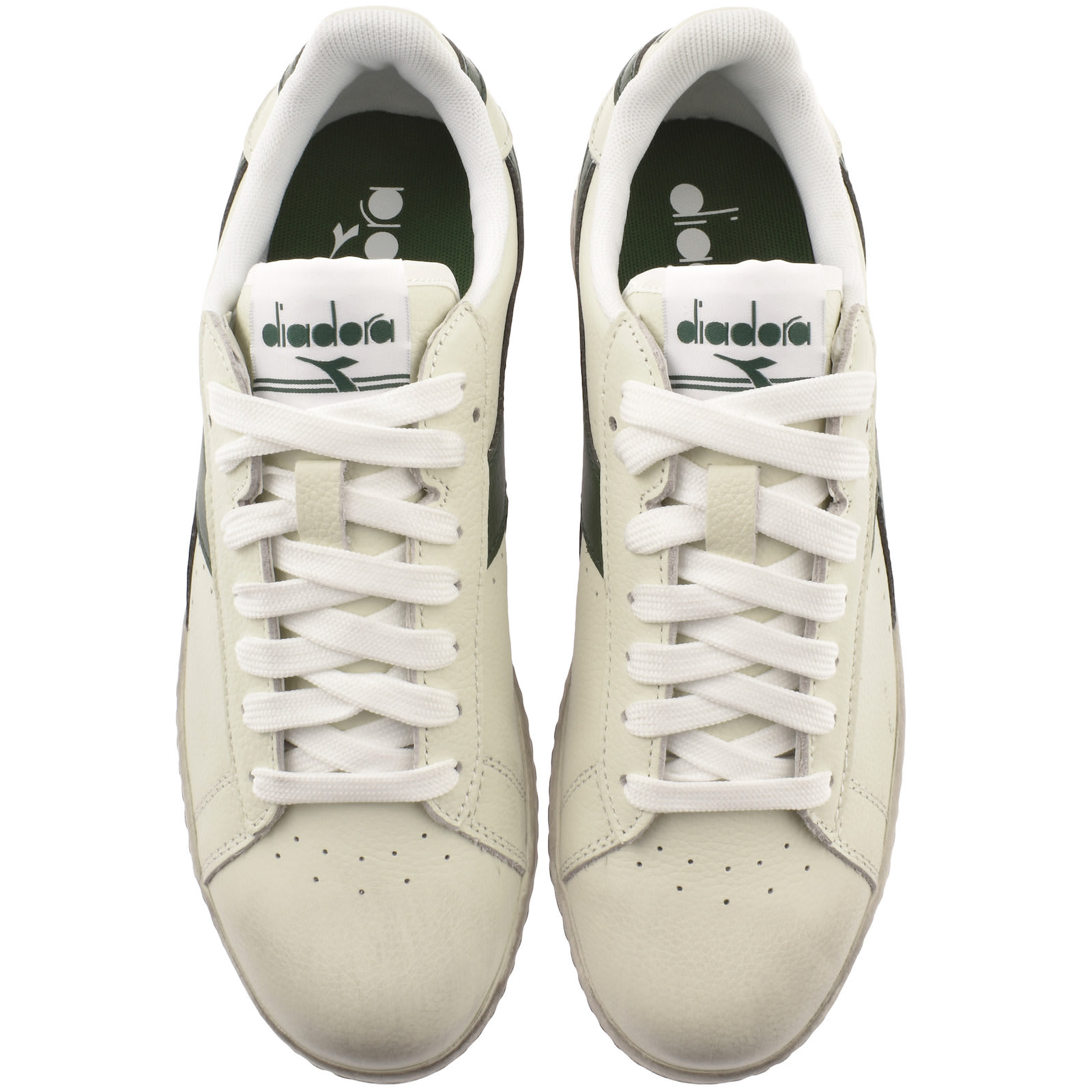 Diadora Game L Low Waxed Trainers White