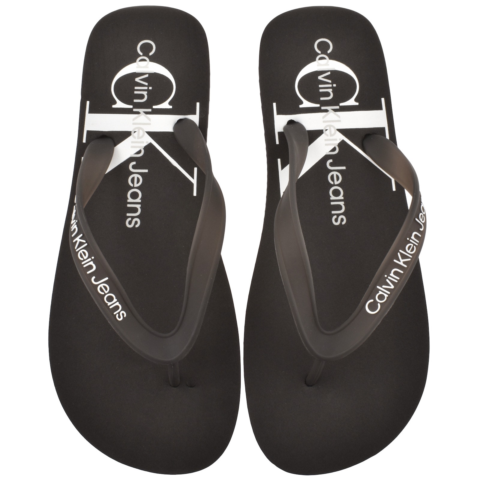 Calvin Klein Jeans Beach Flip Flops Black