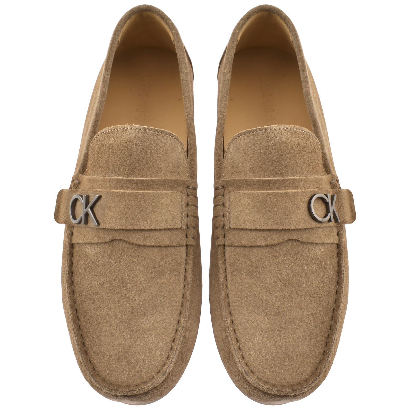 Calvin klein brown shoes shop