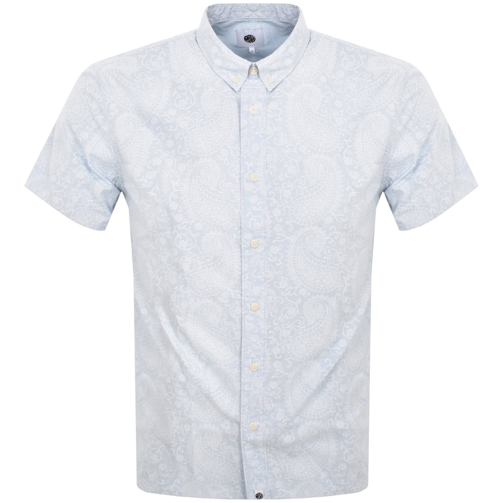 Designer short sleeve button down discount