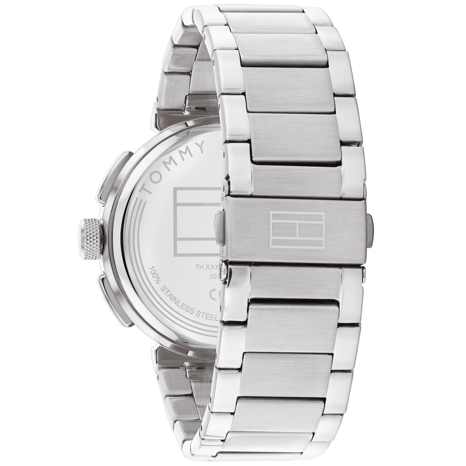 Tommy Hilfiger 1792117 Lorenzo Watch Silver | Mainline Menswear 