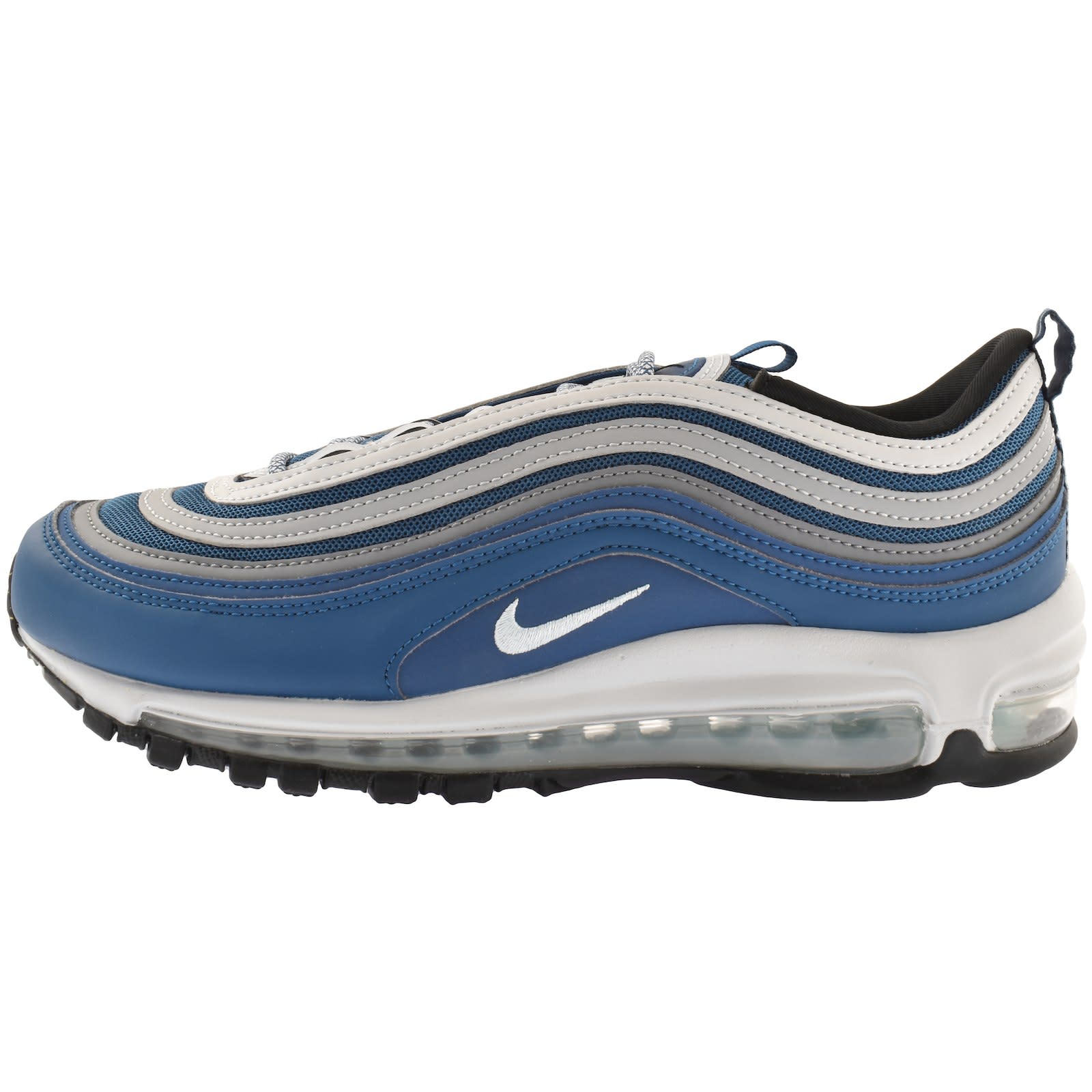 Blue and white nike trainers clearance