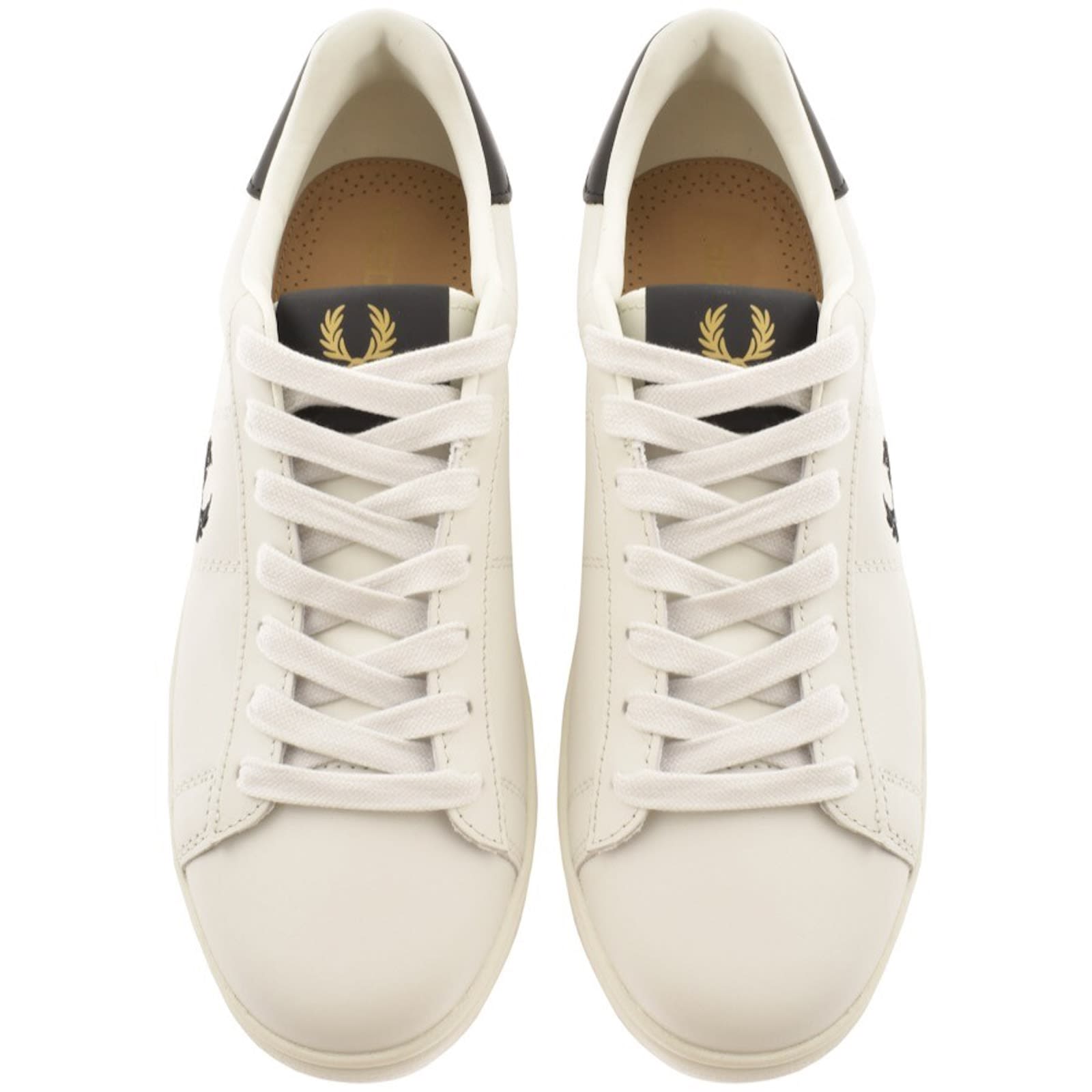 Fred perry leather trainers on sale
