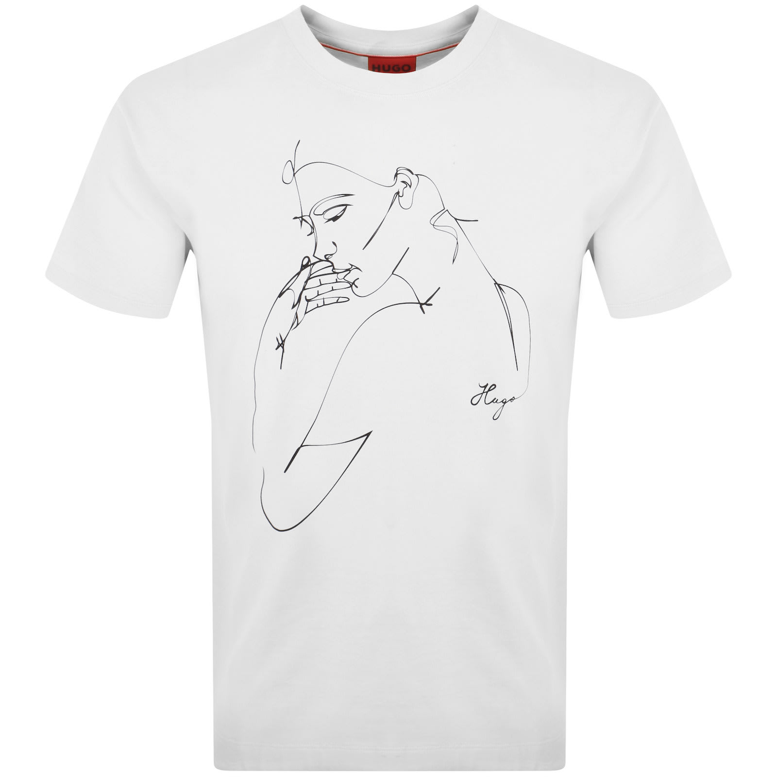T shirt hugo retailers boss zalando