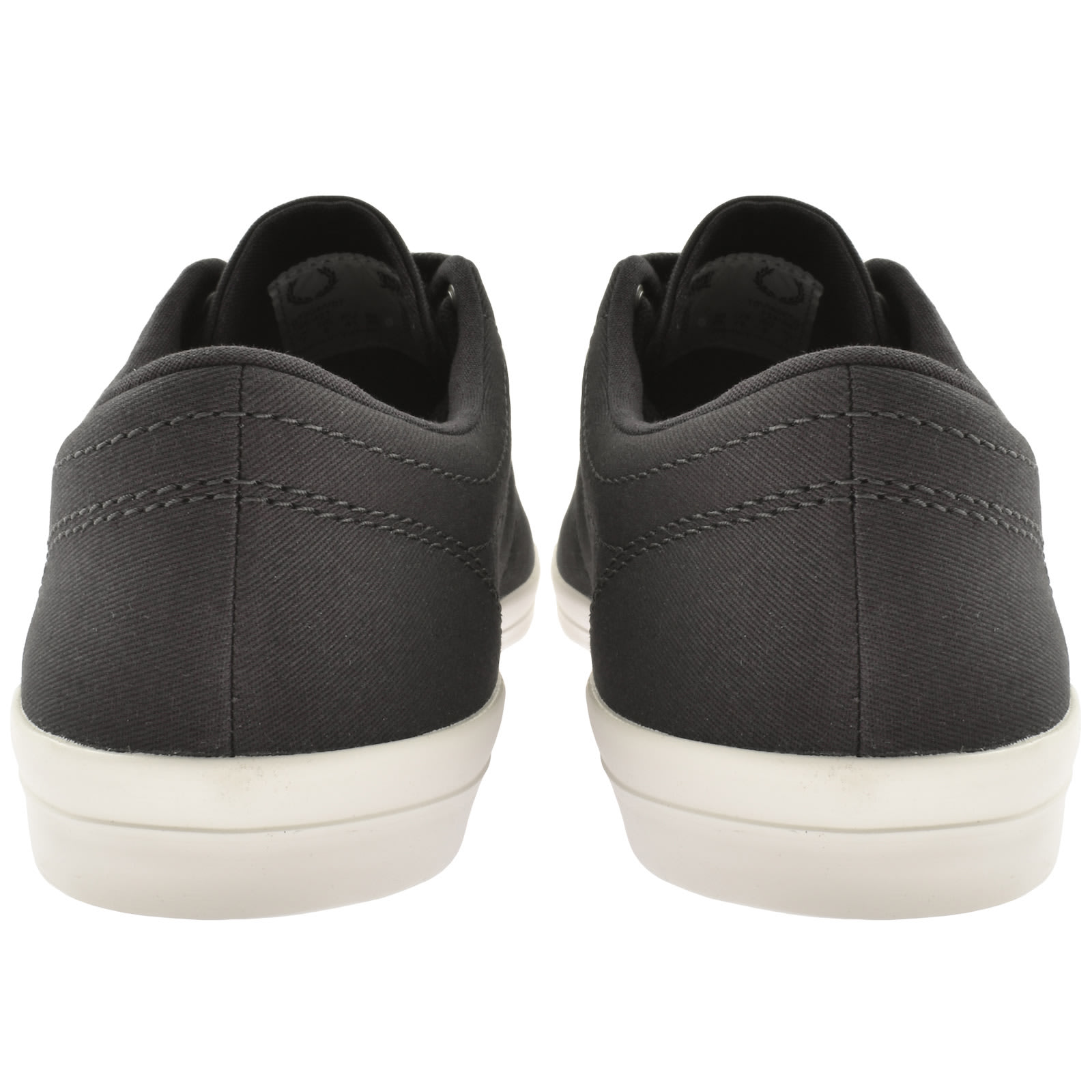Fred Perry Baseline Twill Trainers Grey Mainline Menswear Canada