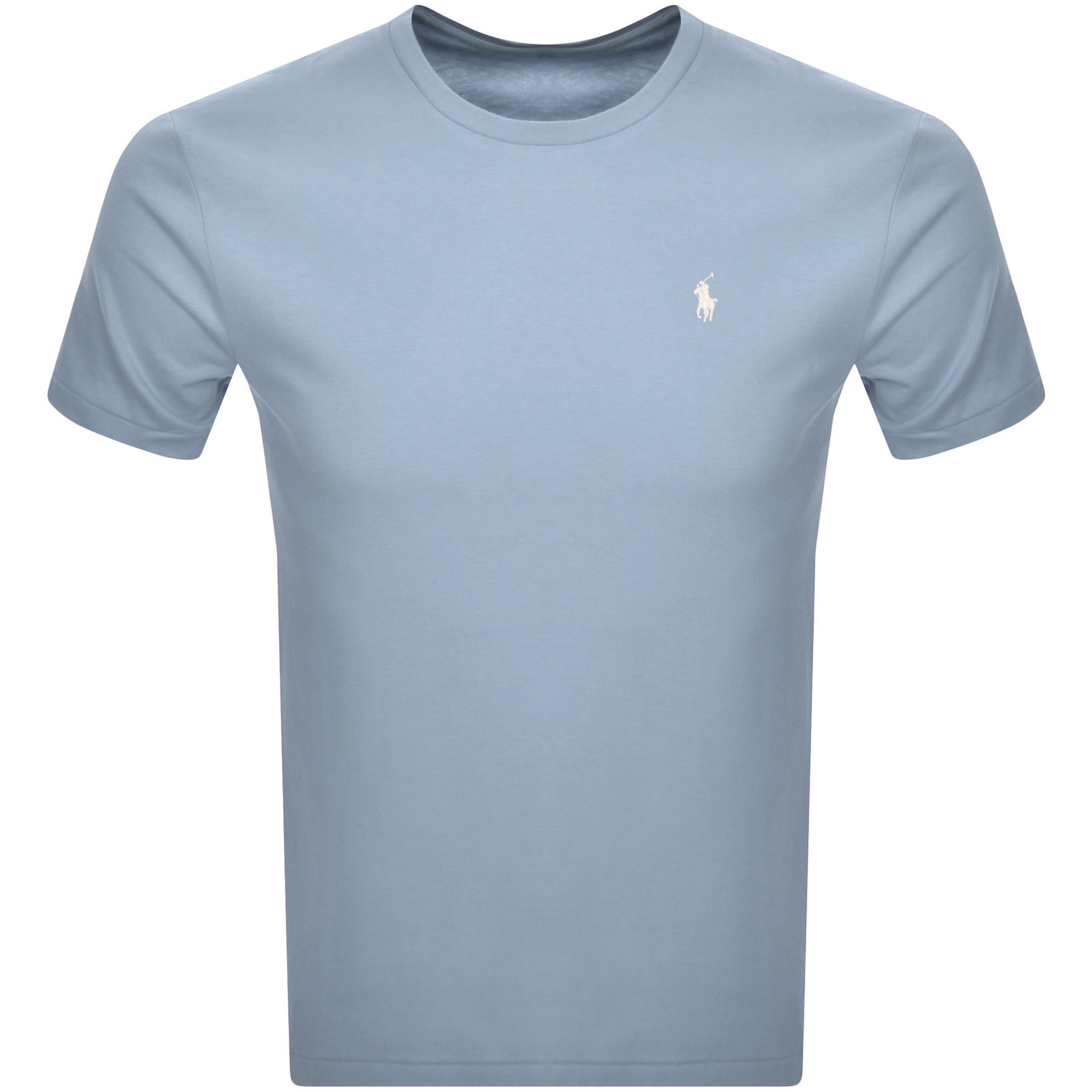 Ralph Lauren Crew Neck Slim Fit T Shirt Blue