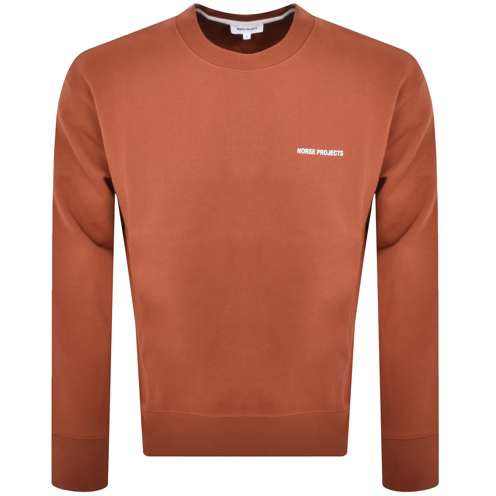 Norse Projects Arne Relaxed Logo Sweatshirt Red male x Large