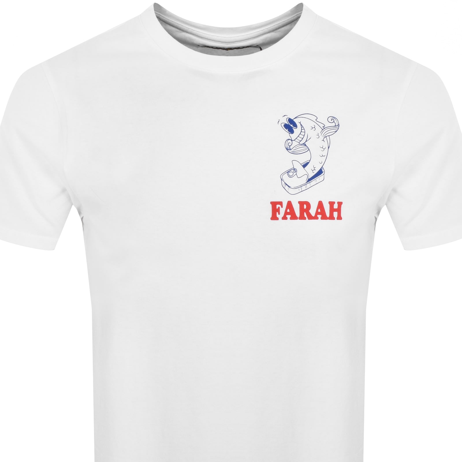 Farah Vintage Wake Graphic T Shirt White