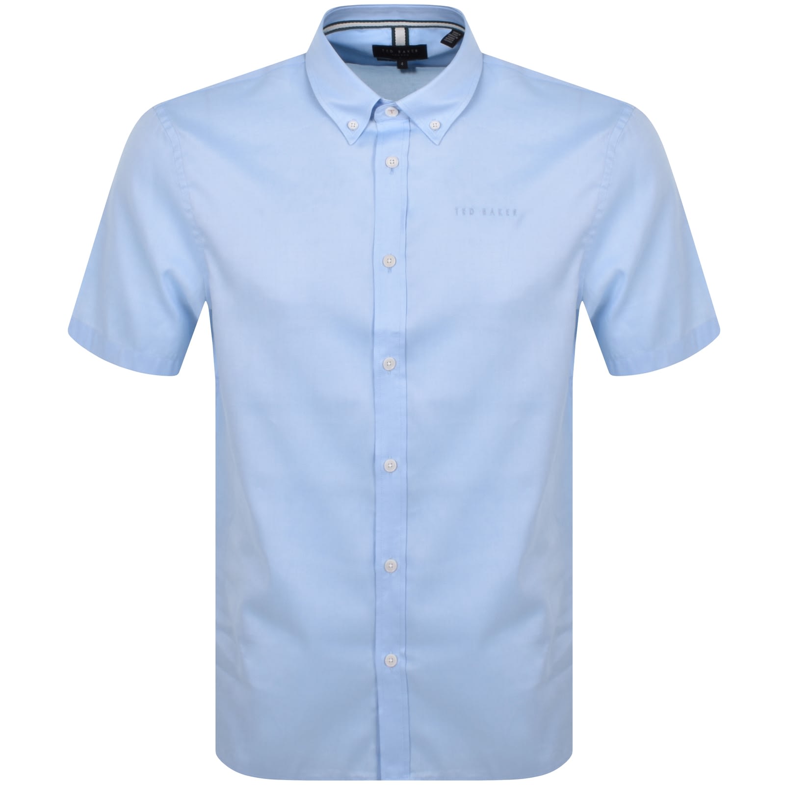 Ted baker white short sleeve shirt cheap