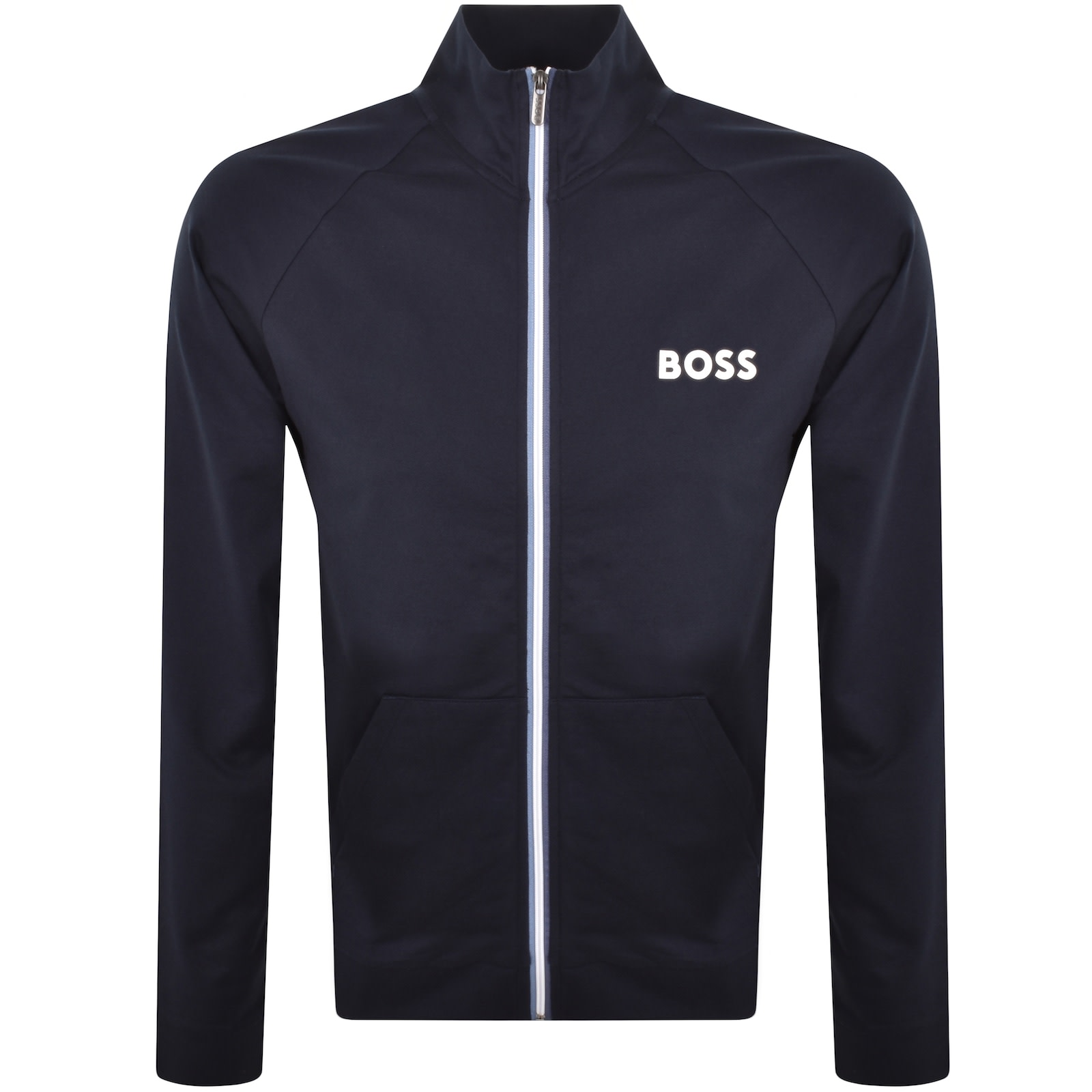 Boss hugo boss full zip hoodie navy top