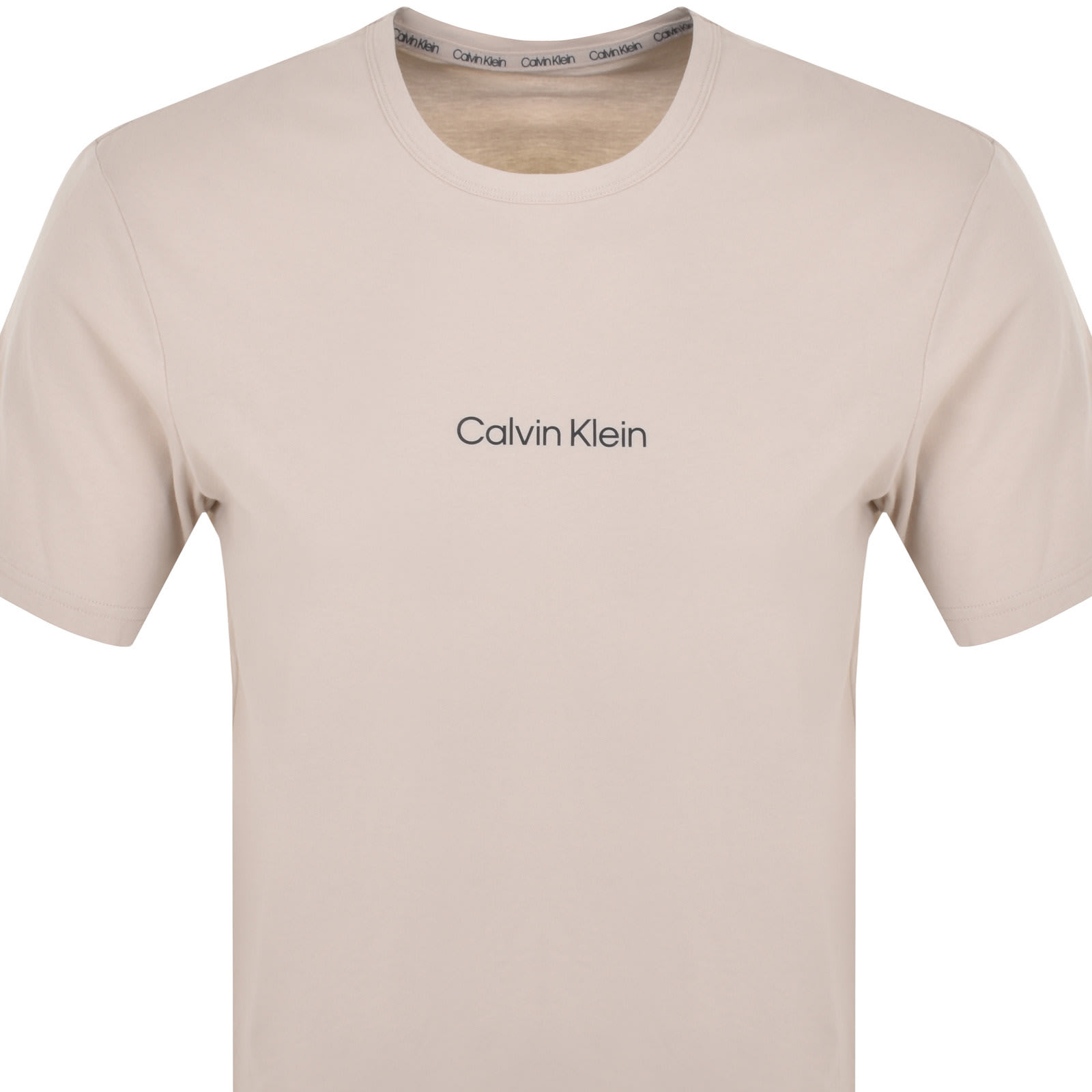 Beige calvin klein t shirt store