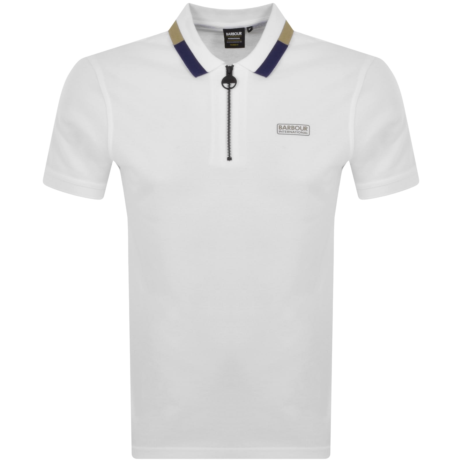 Mens white barbour t shirt deals