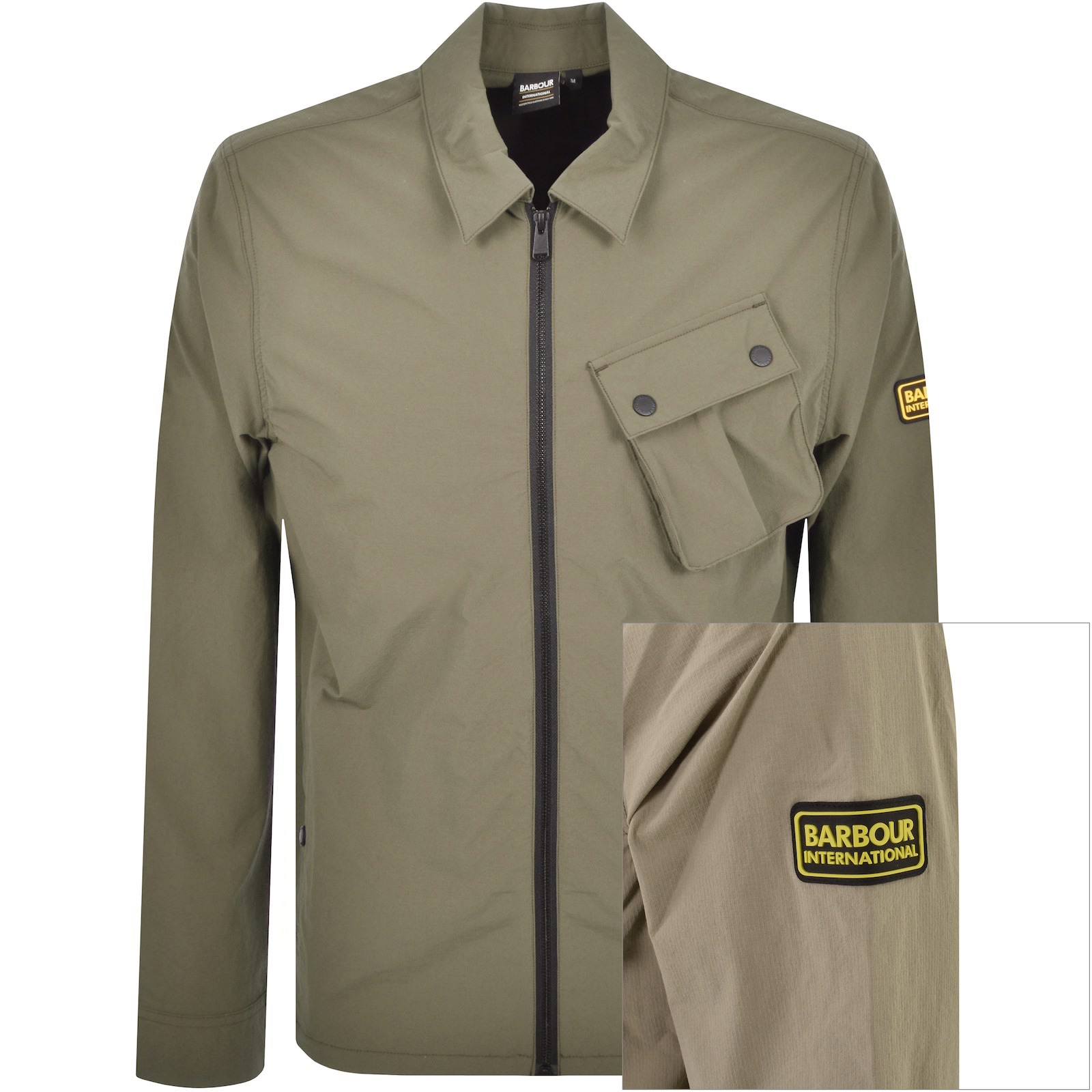 Barbour camber overshirt deals