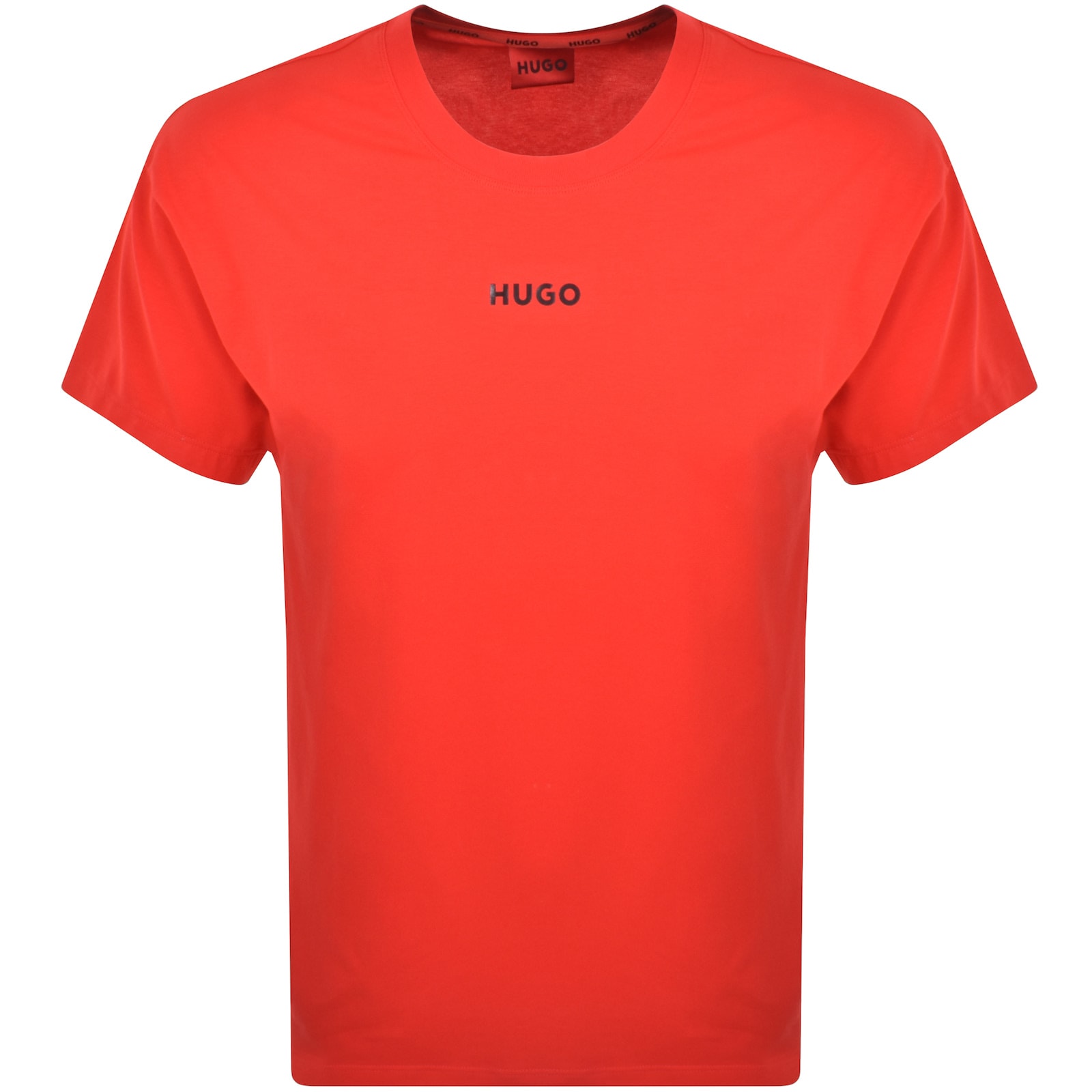 HUGO Linked T Shirt RedHUGO Linked T Shirt Red Male Medium