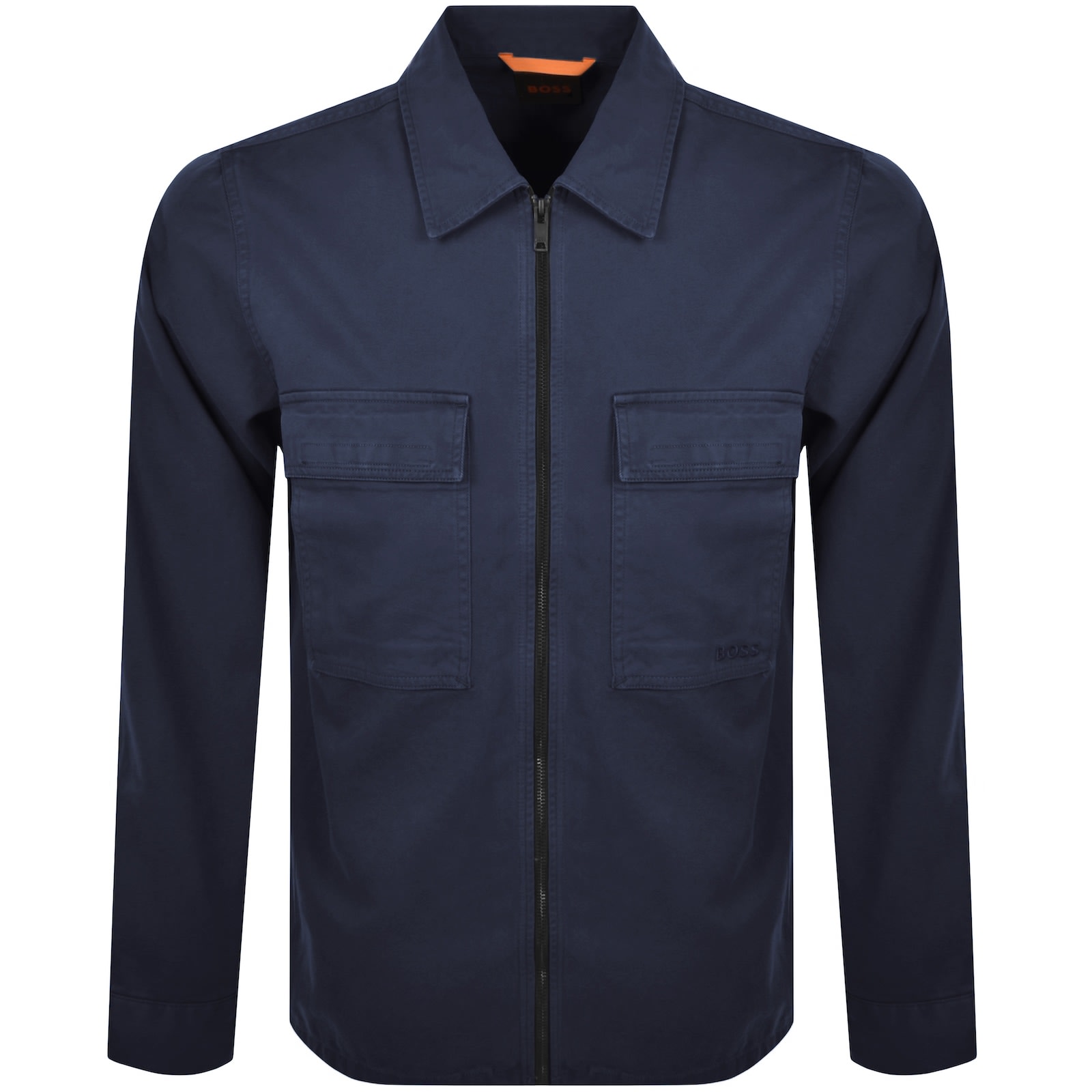 BOSS Lovel Full Zip Overshirt Blue