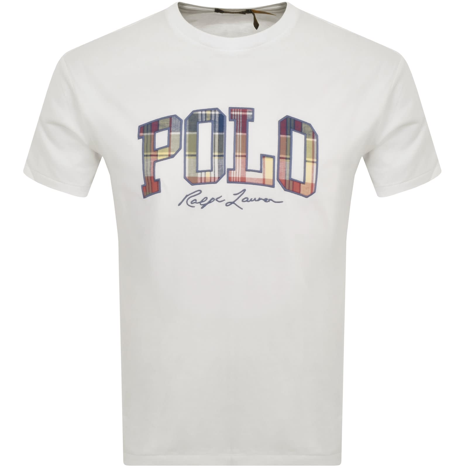 Ralph Lauren Crew Neck T Shirt Off White Mainline Menswear
