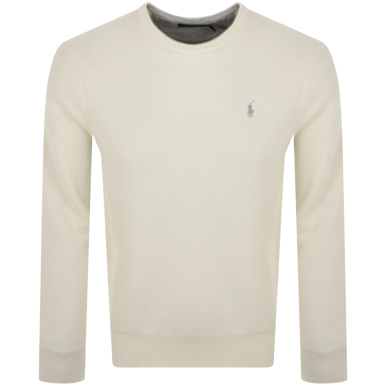 Mens white ralph lauren jumper outlet