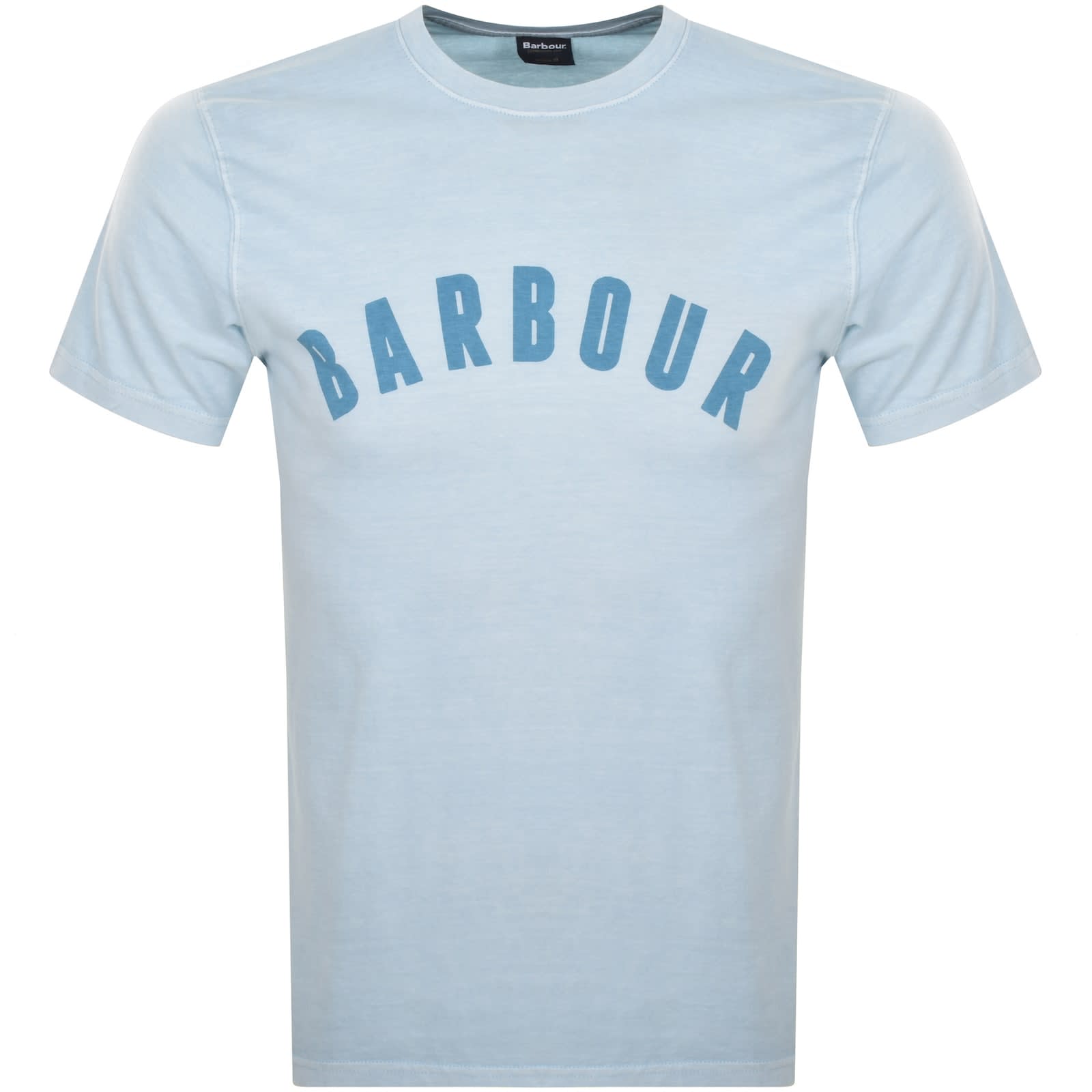 Barbour logo t shirt discount