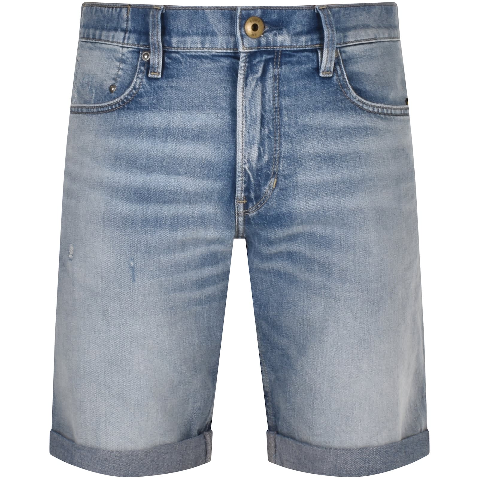 G star raw denim shorts clearance