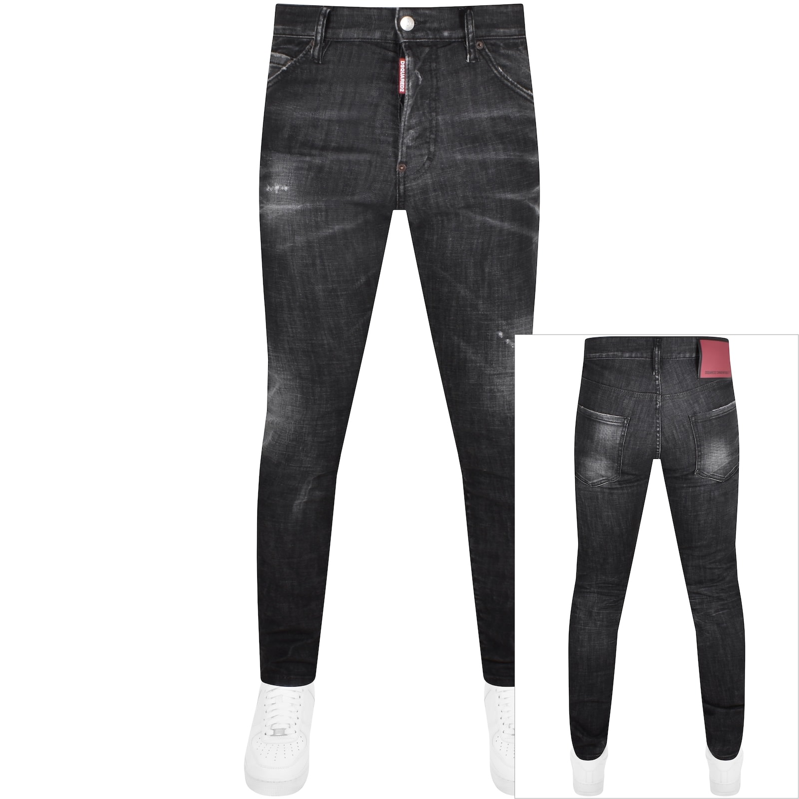 DSQUARED2 Cool Guy Slim Fit Jeans Black | Mainline Menswear United States