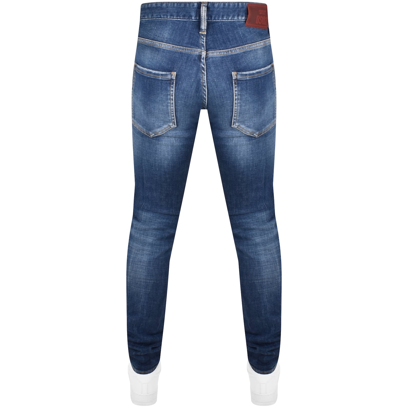 DSQUARED2 Cool Guy Slim Fit Jeans Blue