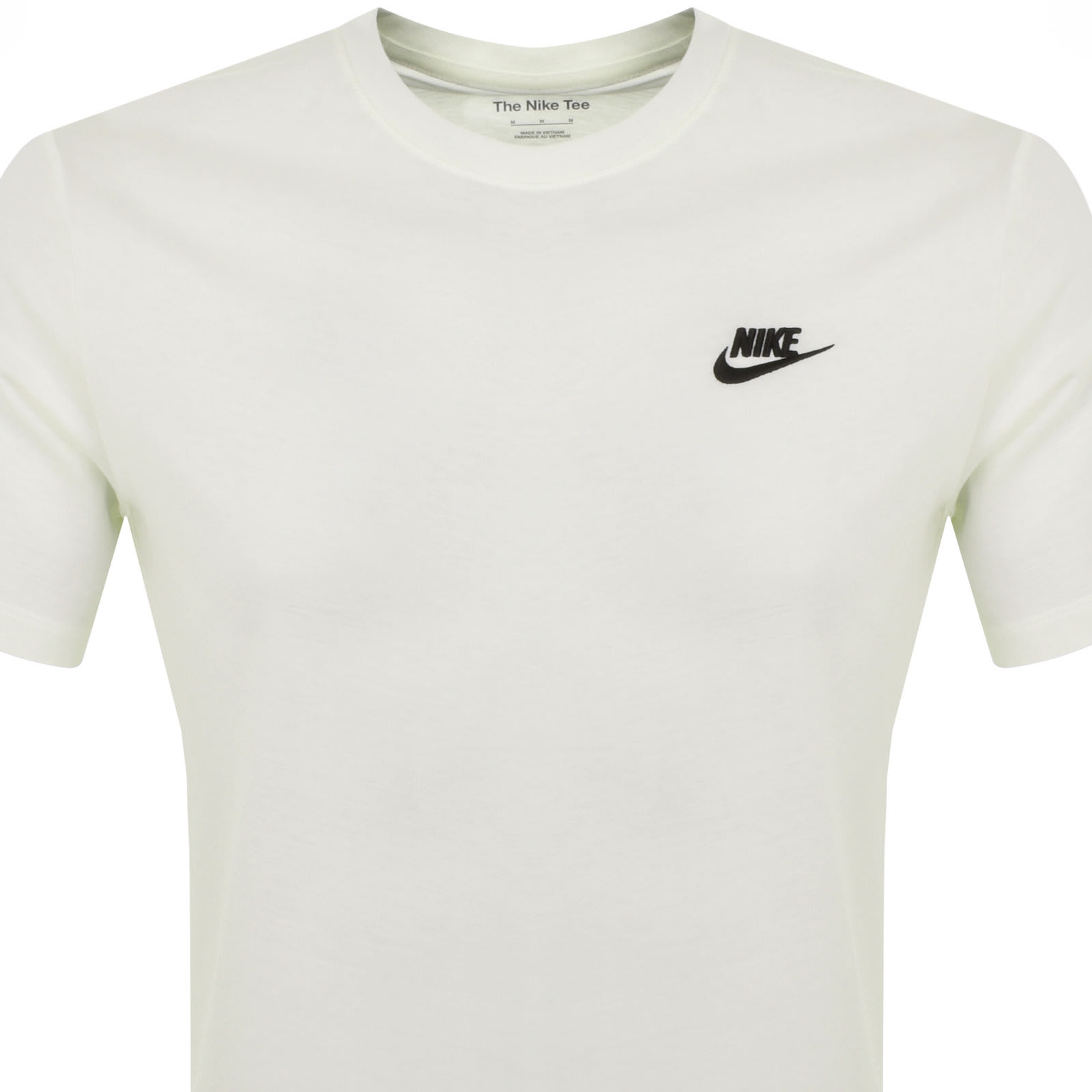 Nike Crew Neck Club T Shirt White Mainline Menswear