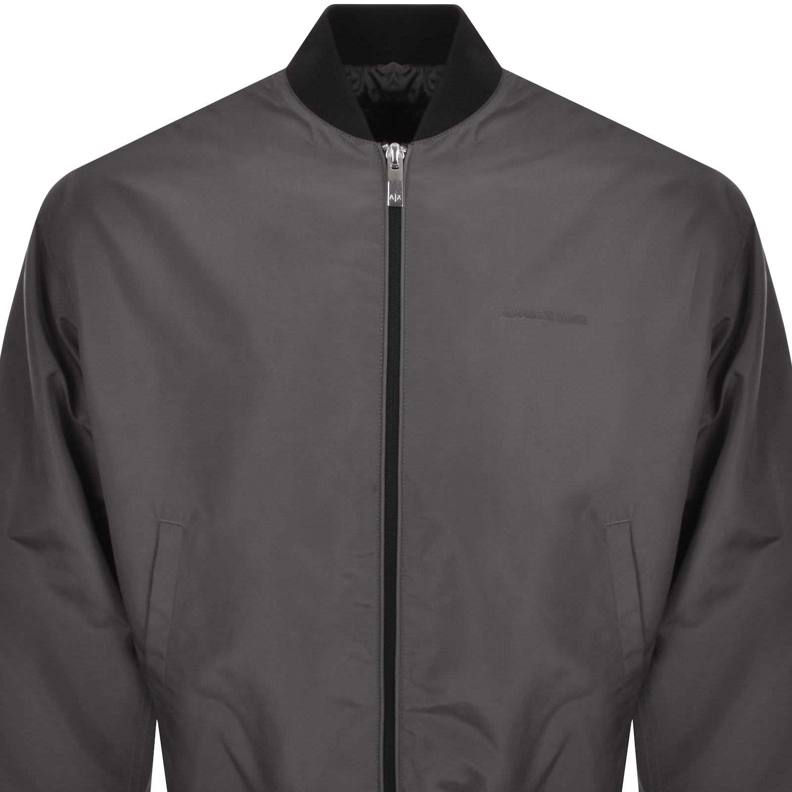 Armani exchange grey jacket store