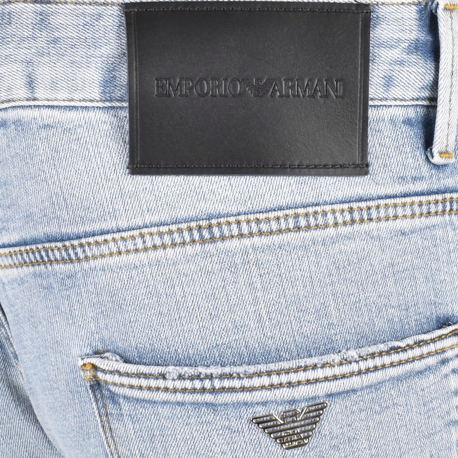 Armani jean brands top