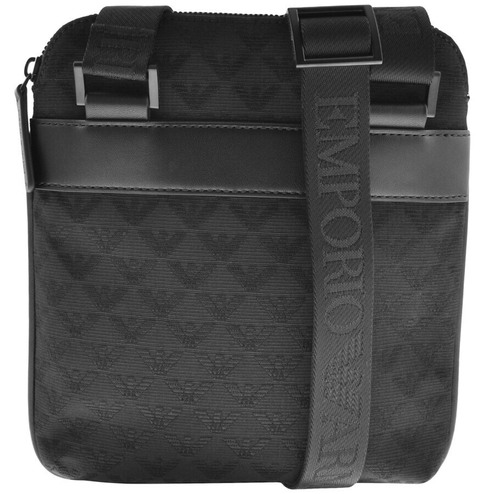 Emporio Armani Logo Shoulder Bag Black
