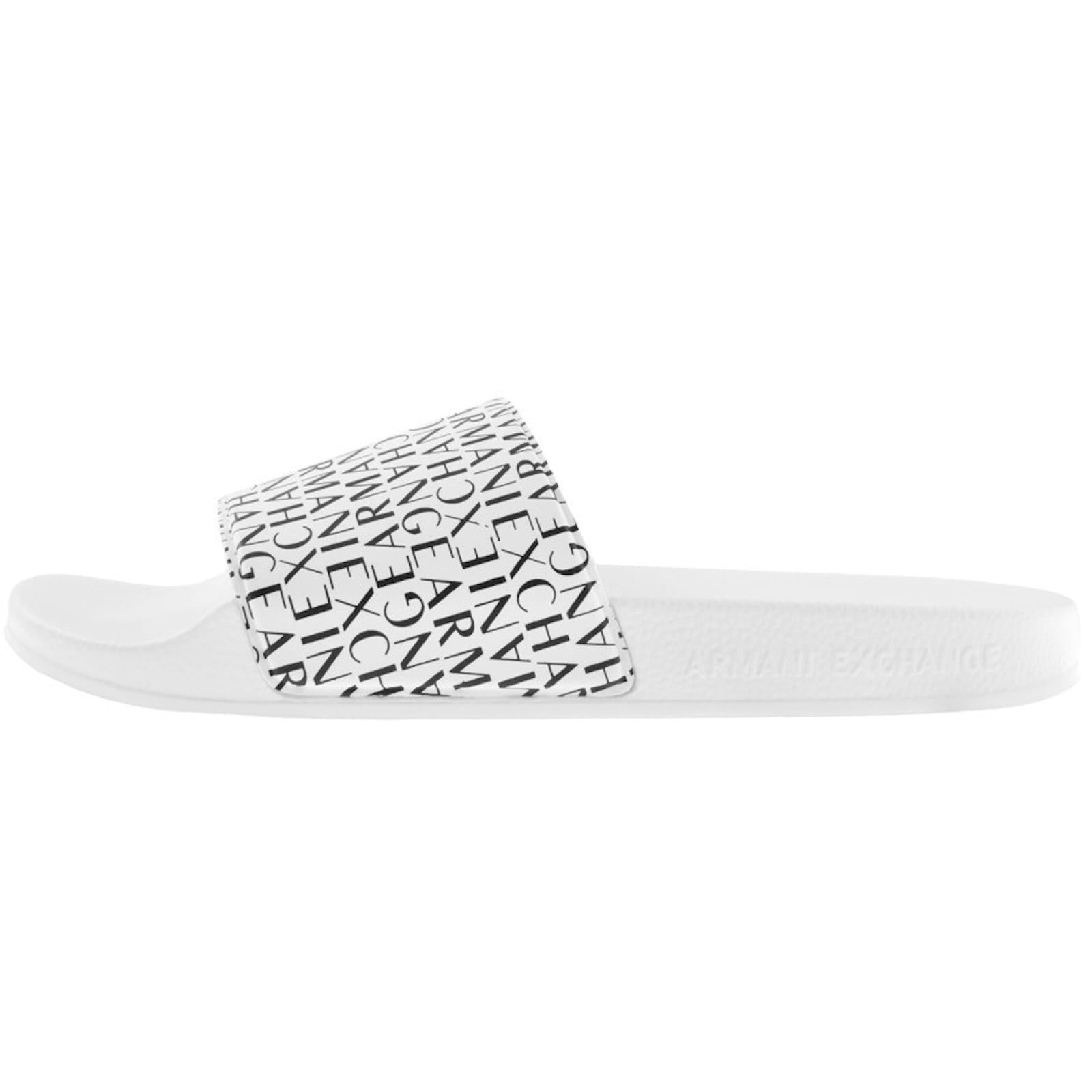 Armani Exchange Men Slippers White 45