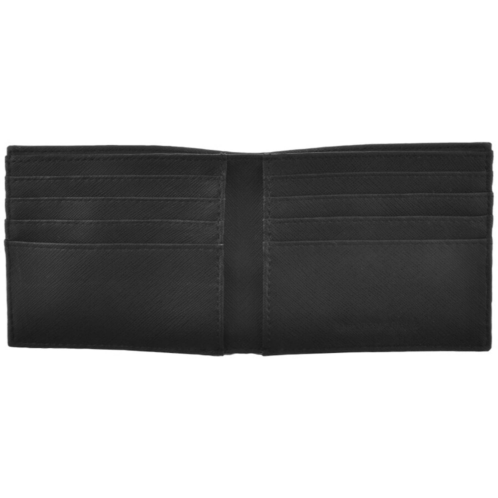 Emporio Armani Bilfold Wallet Black Mainline Menswear