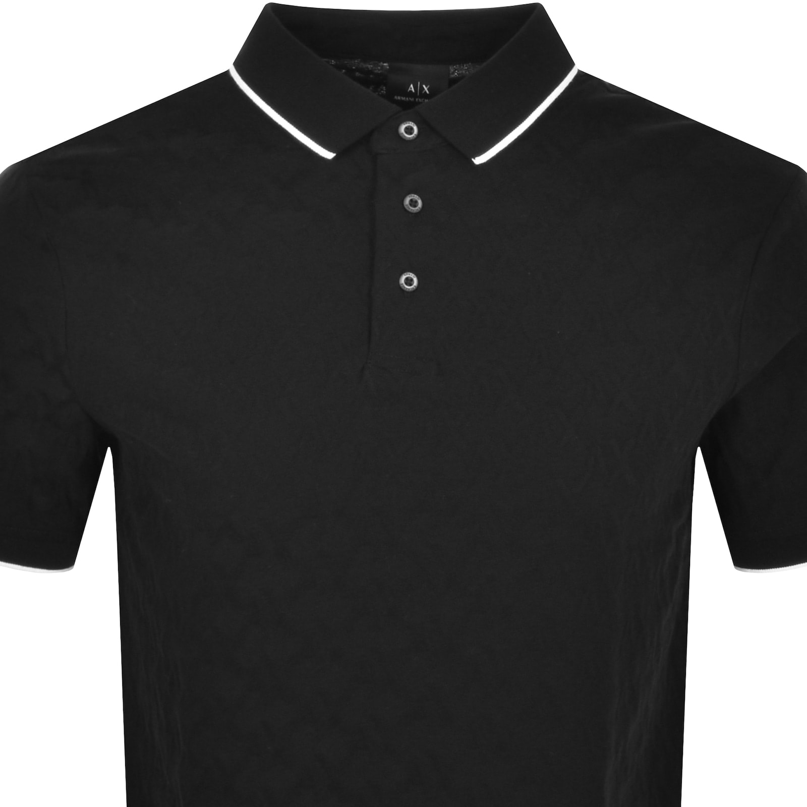 Black armani polo top