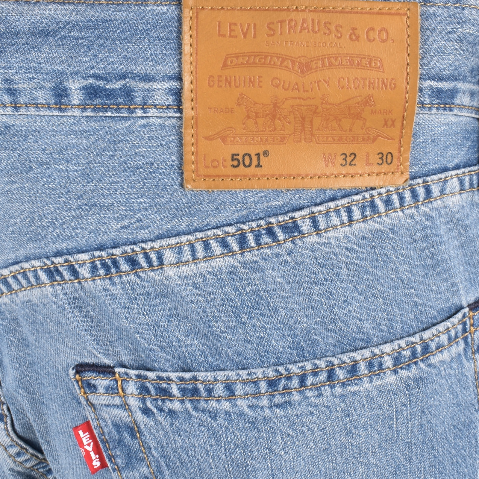 Levis 501 Original Fit Light Wash Jeans Blue Mainline Menswear Ireland
