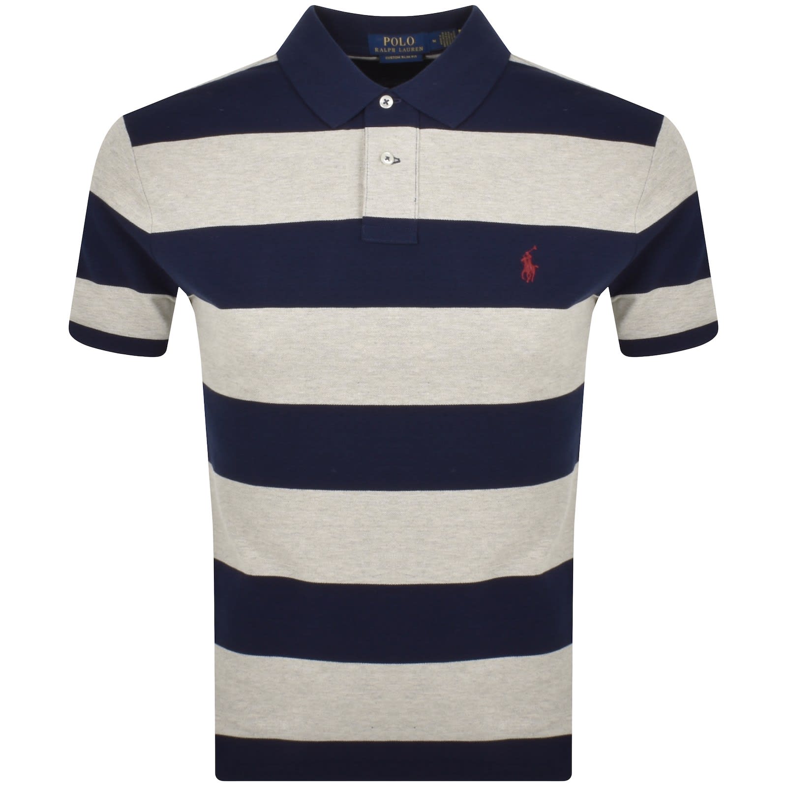 Ralph Lauren Classic Slim Fit Polo T Shirt Navy | Mainline Menswear United  States