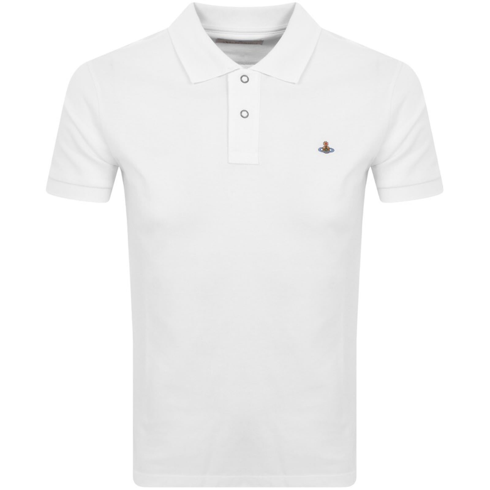 Vivienne westwood polo shirt white top