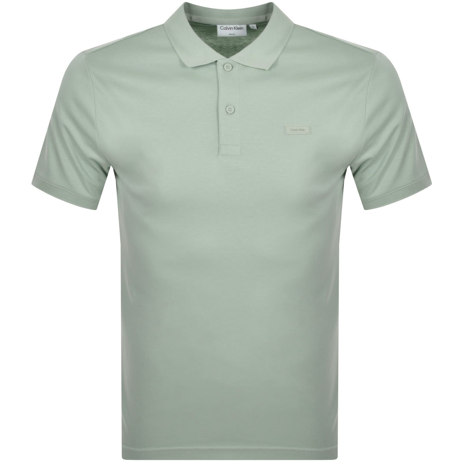 Calvin Klein Smooth Short Sleeve Polo Grey S Man
