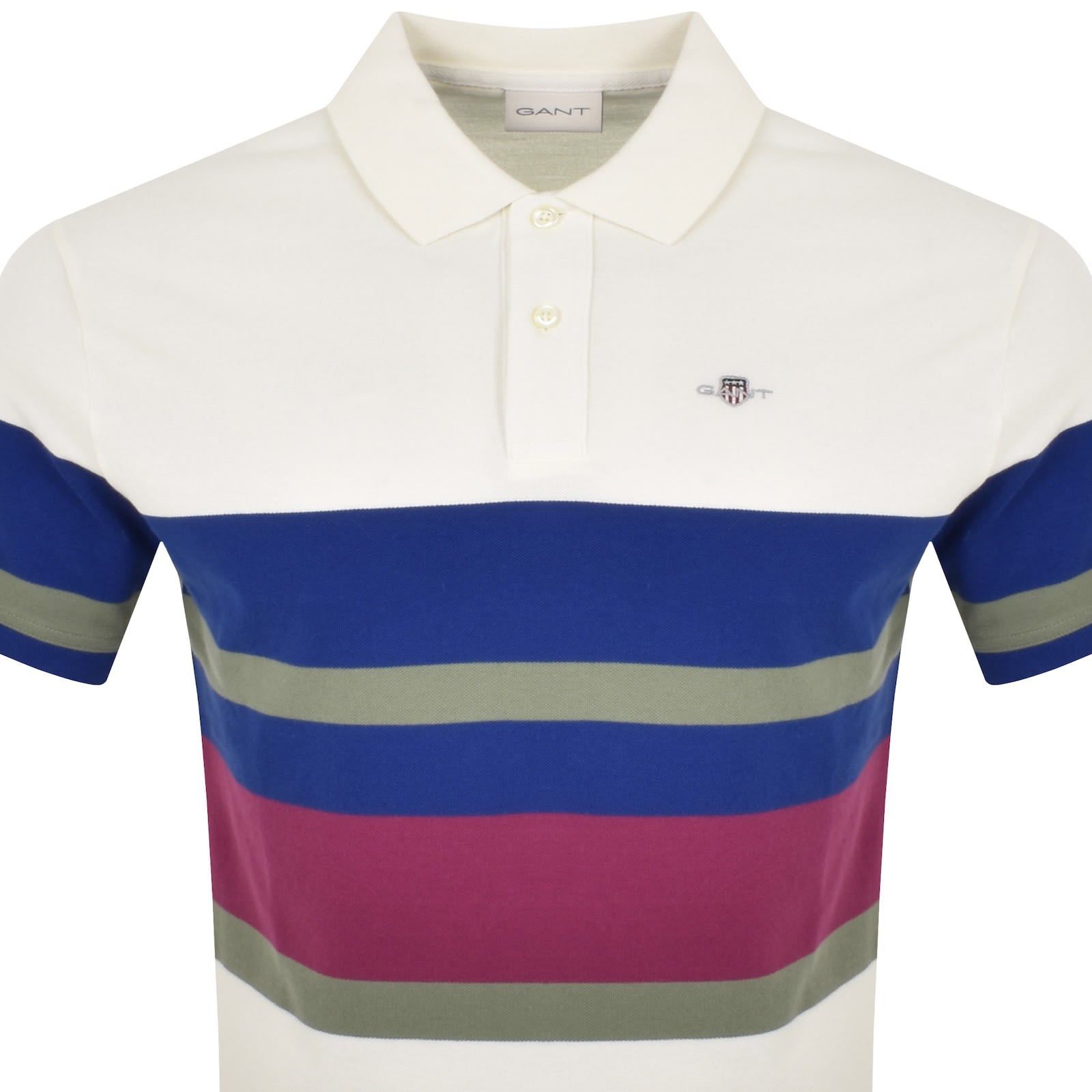 Gant striped polo shirt online