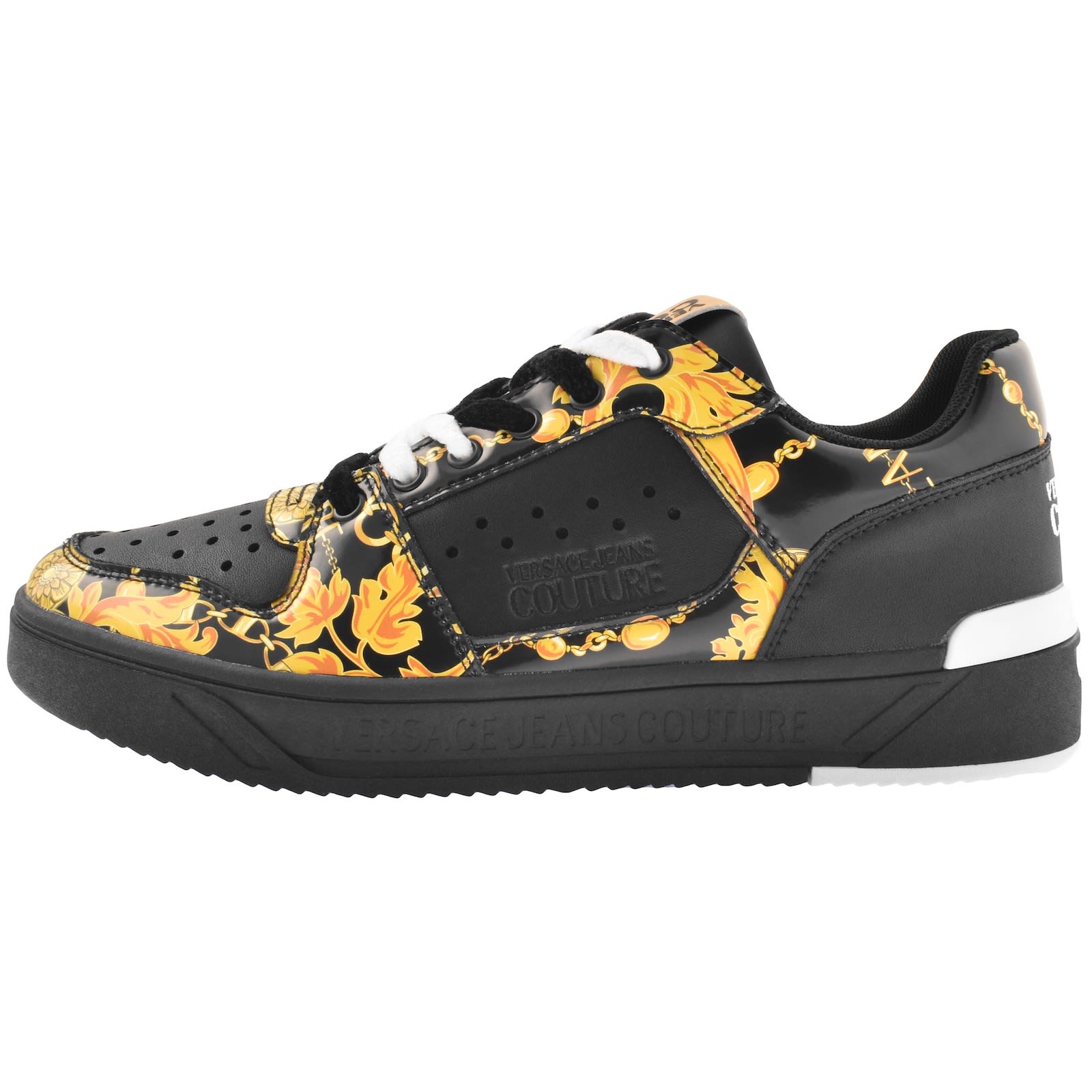 Versace Jeans Couture Starlight Trainers Black Mainline Menswear Denmark