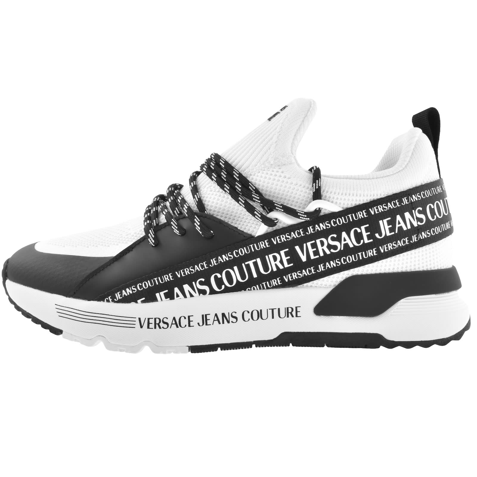 Versace chaussure blanche outlet
