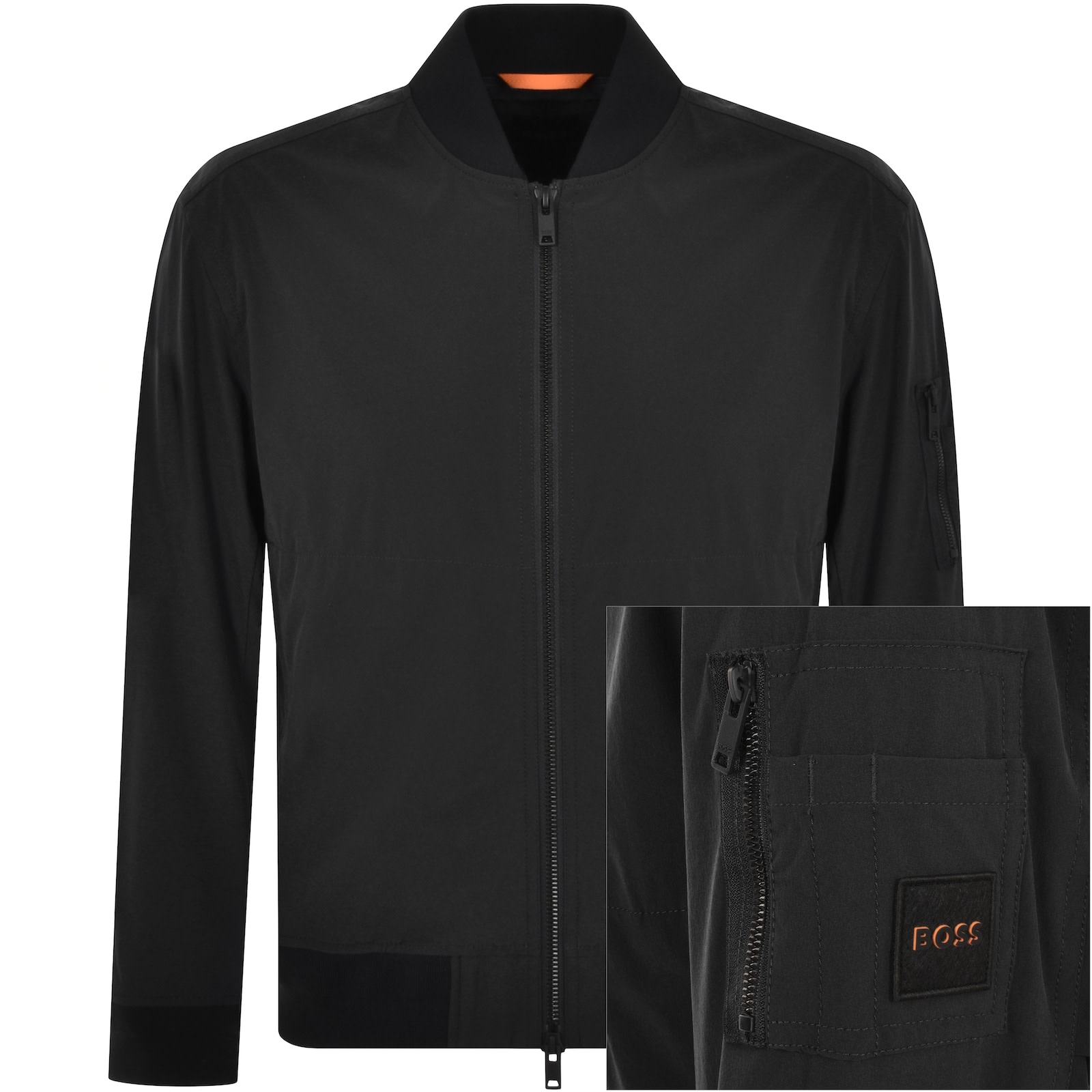 Boss bomber jacket sale top