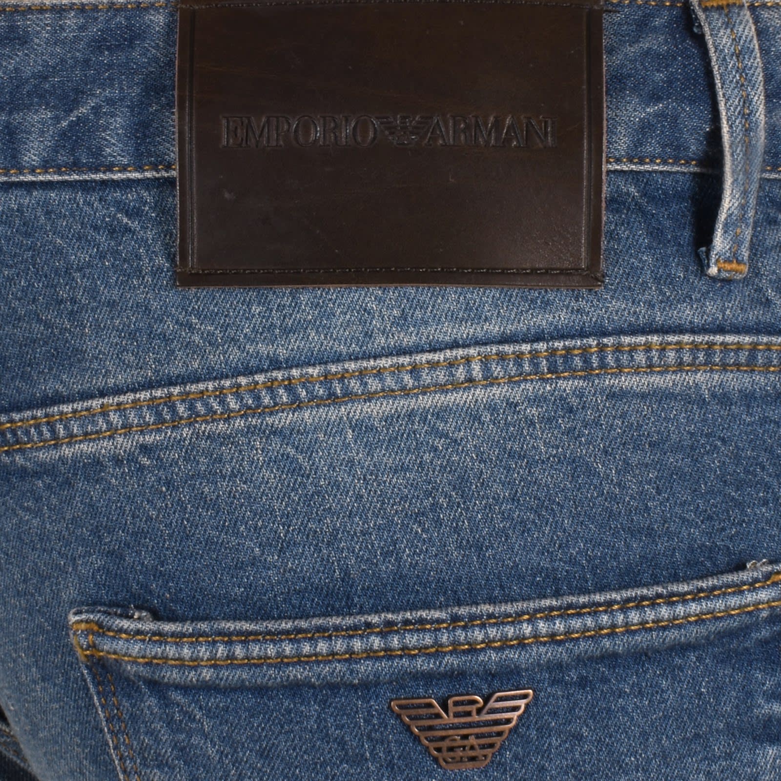 Ea7 jeans mens top